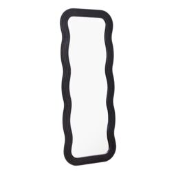 Home Garden Direct Paola Wavy Mirror Full Length 70x180cm in Black - Size: 70x180 cm - thumbnail 3