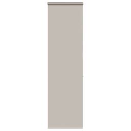 Berkfield Home Shower Roller Blind with Cassette 70x240 cm Fabric Width 66 cm in Grey - thumbnail 1