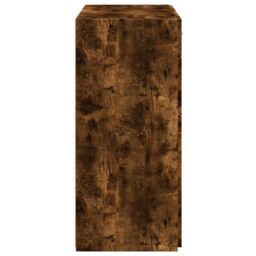Berkfield Home Sideboard Smoked Oak 80x42.5x93 cm Engineered Wood in Brown - thumbnail 5