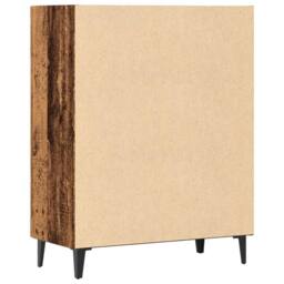 Berkfield Home Sideboard Old Wood 70x34x90 cm Engineered Wood in Brown - Size: 70 x 34 x 90 cm - thumbnail 8