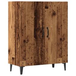 Berkfield Home Sideboard Old Wood 70x34x90 cm Engineered Wood in Brown - Size: 70 x 34 x 90 cm - thumbnail 3
