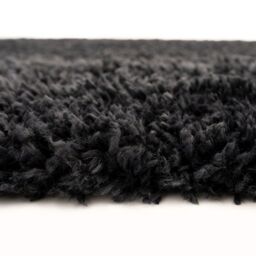 Kukoon Graphite Super Soft Shaggy Rug in Charcoal - Size: 60 cm x 240 cm - thumbnail 3