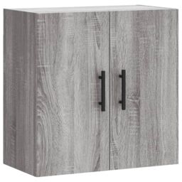 Berkfield Home Wall Cabinet Grey Sonoma 60x31x60 cm Engineered Wood - Size: 60 x 31 x 60 cm - thumbnail 2