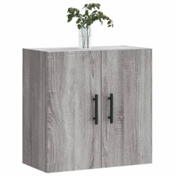 Berkfield Home Wall Cabinet Grey Sonoma 60x31x60 cm Engineered Wood - Size: 60 x 31 x 60 cm - thumbnail 3