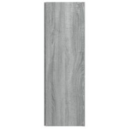 Berkfield Home Corner Cabinet Grey Sonoma 33x33x100 cm Engineered Wood - Size: 33 x 33 x 100 cm - thumbnail 6