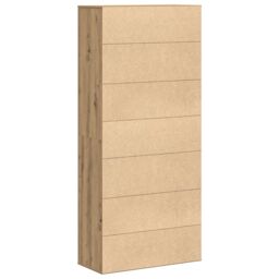 Berkfield Home Highboard Artisan Oak 80x35x180 cm Engineered Wood in Brown - Size: 80 x 35 x 180 cm - thumbnail 7