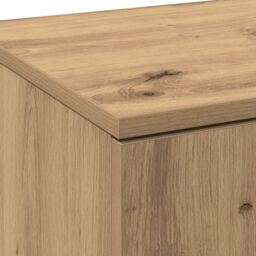 Berkfield Home Highboard Artisan Oak 80x35x180 cm Engineered Wood in Brown - Size: 80 x 35 x 180 cm - thumbnail 9