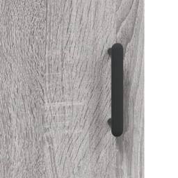 Berkfield Home Highboard Grey Sonoma 69.5x34x180 cm Engineered Wood - thumbnail 9