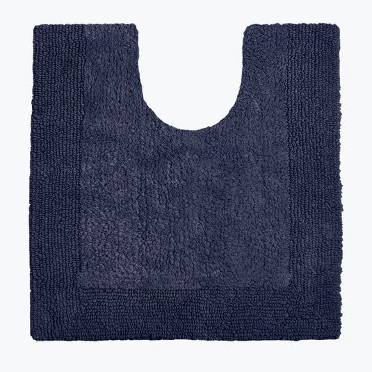 Allure Bath Fashions Elegance Reversible Heavyweight Pedestal Mat in Navy - image 1