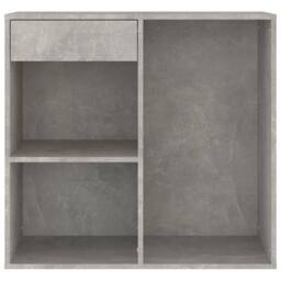 Berkfield Home Cosmetic Cabinet Concrete Grey 80x40x75 cm Engineered Wood - Size: 80 x 40 x 75 cm - thumbnail 5