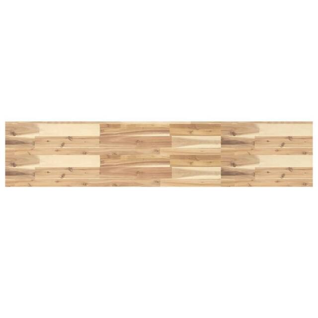 Berkfield Home Table Top 160x30x4 cm Rectangular Solid Wood Acacia in Brown - Size: 160 x 30 x 4 cm - image 1