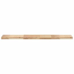 Berkfield Home Table Top 160x30x4 cm Rectangular Solid Wood Acacia in Brown - Size: 160 x 30 x 4 cm - thumbnail 4