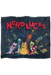 Warner Brothers Space Jam Silky Touch Super Soft Throw Blanket 152x127cm in White - Size: 152x127 cm - thumbnail 1