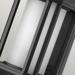 Netlighting Hinkley Castelle Outdoor 1 Light Small Wall Lantern Black IP44 - thumbnail 4