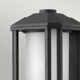 Netlighting Hinkley Castelle Outdoor 1 Light Small Wall Lantern Black IP44 - thumbnail 2