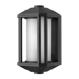 Netlighting Hinkley Castelle Outdoor 1 Light Small Wall Lantern Black IP44 - thumbnail 1