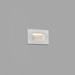 Netlighting Spark Outdoor LED Recessed Wall Light White 3.6W 3000K IP65 - thumbnail 1