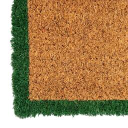 Kukoon Front Door Mat Natural Coir Dirt Catching Rug - Pheasant in Beige - Size: 45 cm x 70 cm - thumbnail 5