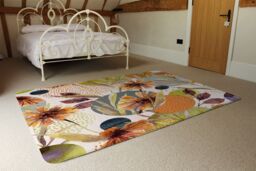 Benjamin Tate Design Autumn Flowers Rug in Natural - Size: Large - thumbnail 3
