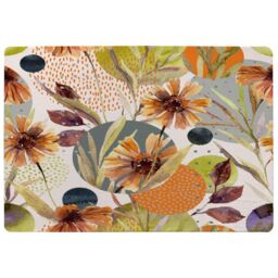 Benjamin Tate Design Autumn Flowers Rug in Natural - Size: Large - thumbnail 1