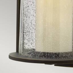 Netlighting Quincy Outdoor Medium Wall Lantern Light Oil Rubbed Bronze IP44 E27 in Brown - thumbnail 4