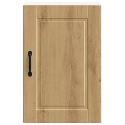 Berkfield Home Kitchen Wall Cabinet¬†Porto Artisan Oak Engineered Wood in Brown - thumbnail 5