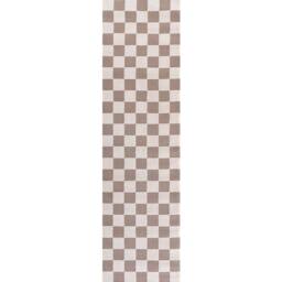 THE RUGS Loft Checkered Living Room Area Rug & Runners Soft Pile in Beige - Size: 80 cm x 150 cm - thumbnail 9