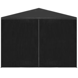 Berkfield Home Party Tent 3x9 m Anthracite in Black - thumbnail 2