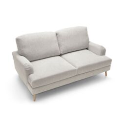 Abakus Direct Harper 3-Seater Sofa - Durable & Easy Clean Upholstery in Cream - thumbnail 7