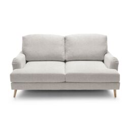 Abakus Direct Harper 3-Seater Sofa - Durable & Easy Clean Upholstery in Cream - thumbnail 8