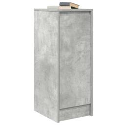 Berkfield Home Sideboard Concrete Grey 29.5x34x76 cm Engineered Wood - thumbnail 4