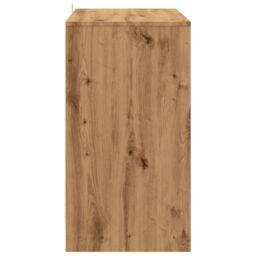 Berkfield Home Sideboard Artisan Oak 70x41x75 cm Engineered Wood in Brown - Size: 70 x 41 x 75 cm - thumbnail 5