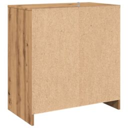 Berkfield Home Sideboard Artisan Oak 70x41x75 cm Engineered Wood in Brown - Size: 70 x 41 x 75 cm - thumbnail 6