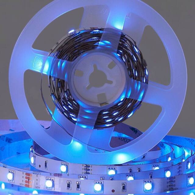 Wyld and Coco KIKORI Set of 2 Multicolor LED Strip Lights Remote 5 m 16 Colours in White - image 1
