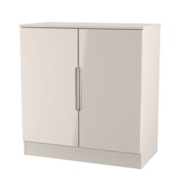 Ready Assembled 2 U Lucca 2 Door Cabinet (Ready Assembled) in Taupe - thumbnail 4