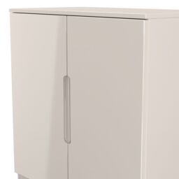Ready Assembled 2 U Lucca 2 Door Cabinet (Ready Assembled) in Taupe - thumbnail 5