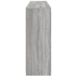 Berkfield Home Sideboard with LED Lights Grey Sonoma 162x37x100 cm - Size: 162 x 37 x 100 cm - thumbnail 7
