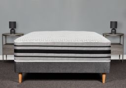 Sloomy Cashmere 2000 Memory Pocket Hybrid Mattress in White - Size: King - thumbnail 4