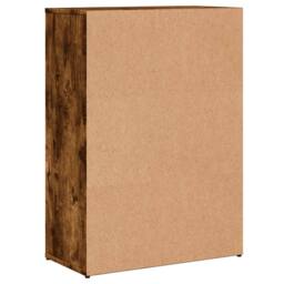 Berkfield Home Sideboards 2 pcs Smoked Oak 60x30x84 cm Engineered Wood in Brown - Size: 60 x 30 x 84 cm - thumbnail 7