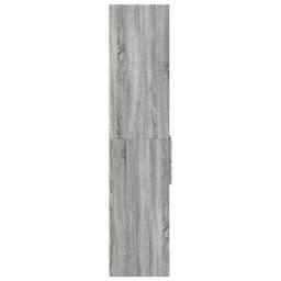 Berkfield Home Highboard Grey Sonoma 50x42.5x185 cm Engineered Wood - thumbnail 5