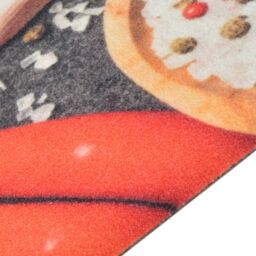 Berkfield Home Kitchen Rug Washable Vegetables 45x150 cm Velvet - thumbnail 3