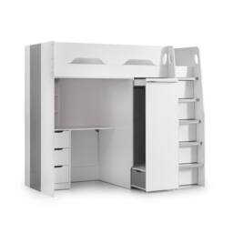 Cheshire Granite Highsleeper White / Silver - Single (90cm) - thumbnail 4