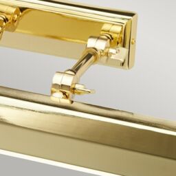 Netlighting Chawton 4 Light Large Picture Wall Light Brass E14 in Yellow - thumbnail 3