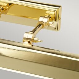 Netlighting Chawton 4 Light Large Picture Wall Light Brass E14 in Yellow - thumbnail 4