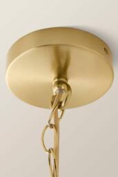ValueLights Juliette Dimpled Glass Disc 3 Tier Chandelier Ceiling Pendant Light in Bright Green - thumbnail 5