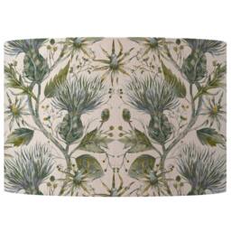 Voyage Maison Varys Eva Floral Lampshade D30cm in Grey - Size: 30 cm diameter x 21 cm high - thumbnail 1