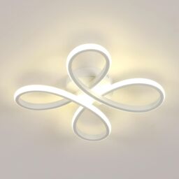 Pheashine Modern LED Ceiling Light 30 W 3500 LM 4500 K Natural Light in White - thumbnail 1
