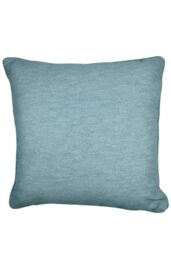 Fusion 'Sorbonne' Luxury Plain Dyed Filled Cushion 100% Cotton in Duck Egg Blue - Size: 43 cm x 43 cm - thumbnail 2