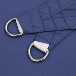 Berkfield Home Sunshade Sail Oxford Fabric Square 5x5 m Blue - thumbnail 5