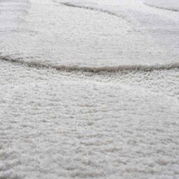 The Rug Shop UK Machine Made Modern Abstract Easy to Clean Cream Area Rug - Size: 160 cm x 230 cm - thumbnail 4